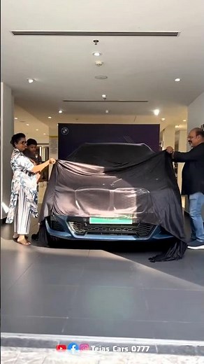 Taking Delivery Of New BMW X1 ev 🥂❣️ #automobile #bmw