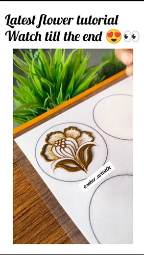 latest flower tutorial step by step for beginners 🫶#shortsfeed #shorts #ytshorts #shortvideo #viral