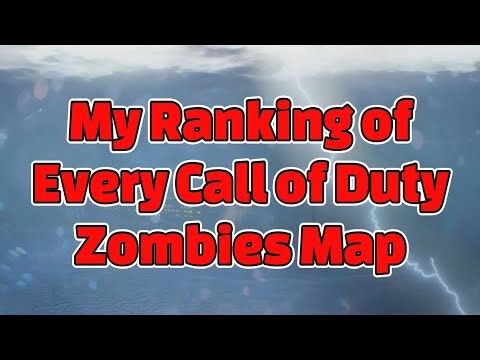 Ranking the Best 45 COD Zombies Maps of all Time