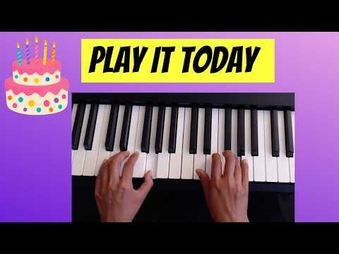 Play Happy Birthday on Piano Today | Easy Beginner Tutorial
