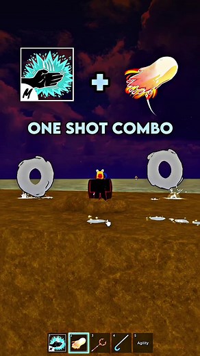 One Shot Combo Techniques in Blox Fruits Game