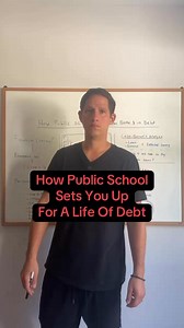 30K views · 614 reactions | How is it possible that public schools don’t teach personal finance? -Taxes -Debt -College Loans -Interest -Banking -Accounting -Investing Not even the basics & they have the audacity to do this as they pressure young people to sign for student loans. | Classical Learner | Facebook
