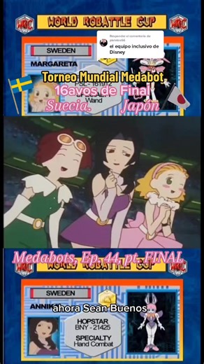 Medabots: Suecia vs Japón - Episodio 44, Parte Final