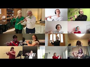 Brian Boru's March performed by Sir James Galway, Lady Jeanne Galway and Music Generation