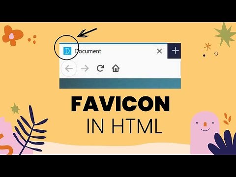 How to add a Favicon to a Website in HTML | HTML Tutorial