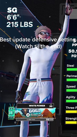 Best defensive setting #2k #viral #2kcommunity #fypシ | Best Defensive Settings 2k22