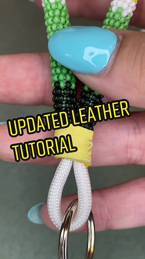 DIY Beaded Keychain Tutorial | Beadwork for Beginners