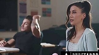 Pure Taboo Pervert Teacher Elizabeth Skylar Catches Detention Student Natalie Brooks Sharing Secrets - RedPorn.Tv