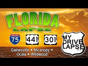 Scenic US 301 through Florida: Micanopy, Ocala, Wildwood