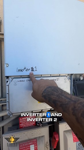 Ready for today's part-3? Watch how solar inverter converter the power through the house! Call us today and get 30 mins free consultation: 661 491 6600 and check the comment for more info. | Cervus Construction