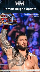 Roman's getting ready for a big return! Wrestlevotes reveals on Backstage Pass only on Patreon Get Backstage Pass: https://bit.ly/4gCg8Dw for early access to full exclusive content #WrestleMania #WWE #RomanReigns #RoyalRumble | Sportskeeda Wrestling