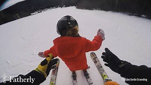 The key to teaching your kid to ski. | Fatherly