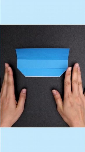 【簡単折り紙】長い箱を折ってみよう！たのしく作ろう！#shorts