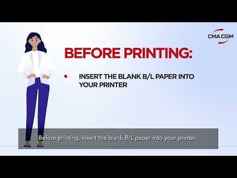 [Tutorial] My CMA CGM – How to print your Original Bill of Lading (OBL)