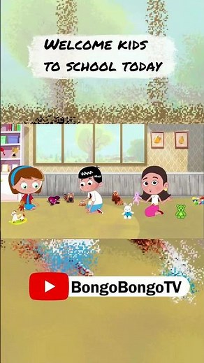 Welcome kids to school today #short | Nursery rhymes and kids songs