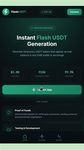 Flash USDT – How To Create Flash USDT For Blockchain Testing