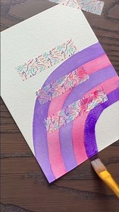 Aesthetic Hand Lettering | ASMR Quote with Dreamy Background Colors