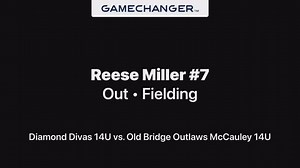 Pop fly out at second base | Reese Miller
