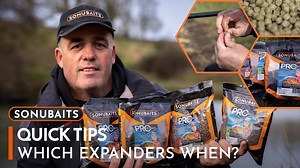🎣 PERFECT PRO EXPANDERS 🎣 Des Shipp runs you through the Pro Expander range from Sonubaits. Explaining where each size of expander comes into play in his own fishing… 🎣 | Sonubaits