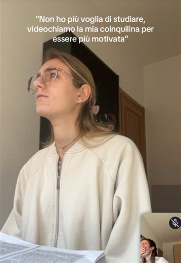 La motivazione nello studio con la coinquilina