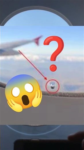 Why Airplane Windows Have That Tiny Hole | Airplane Window Facts Explained ✈️