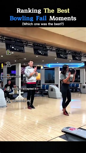 Ranking The Best Bowling Fail Moments #shorts