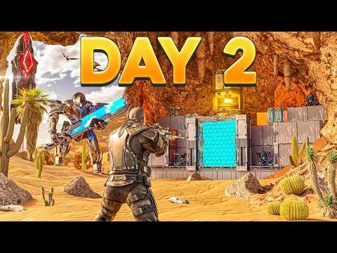 How a 60,000 Hour Tribe Raids The Strongest Desert Base in ARK: Survival Evolved