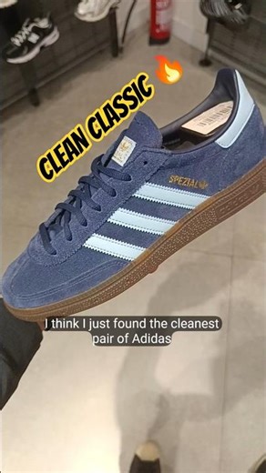 Adidas Spezial Navy Blue 🔥 Clean Classic Sneaker #adidas #sneakerreview #shorts