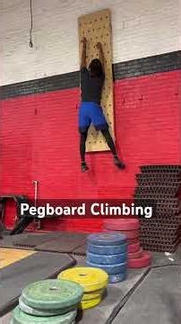 Pegboard climbing form that actually works #crossfit #fitness #technique