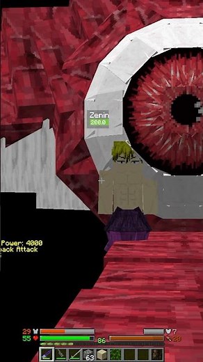 마크 젠인 나오야 특급주령 영역전개ㄷㄷ #minecraft