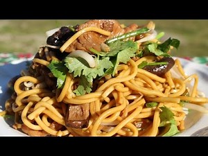 Nouilles sautées '炒麵' - Cooking With Morgane