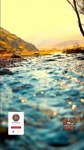 Crystal Mountain Stream in Iran 🌄 | Relaxing Natural Water Sounds from Snow Melt