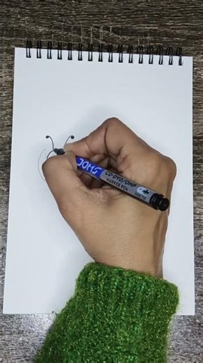 How to draw an Ant 🐜 | MANN EASY DRAWING