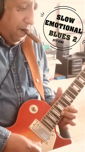 FEEL THE VIBE w CIGAR & SLOW BLUES Part 2 #blues #bluessolo #guitar #bbking #raycharles #hardtimes