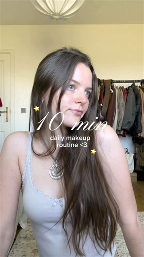 My summer makeup routine with my fav products🌟#everydaymakeup #makeupessentials #nomakeuplook