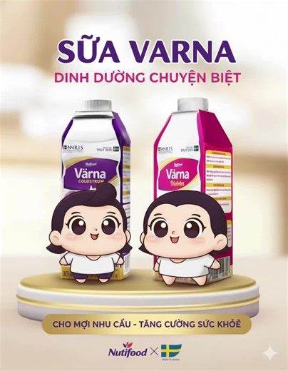 Combo 4 thùng 12 Sữa Varna #xuhuong #sữa #dinhduongchuyenbiet #suanguoilon #suachobame