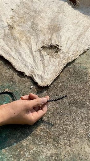 Simple ways to tie a tarp knot #knots