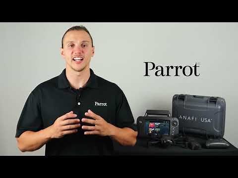 Using the FreeFlight 6 App on the Parrot ANAFI USA Drone