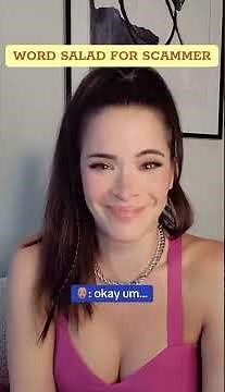 Word Salad for Scammer!