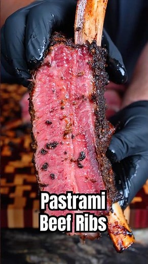My favorite bite in BBQ!! Pastrami Beef Ribs