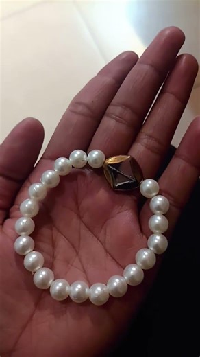pearl beads bracelet 🤍🤍