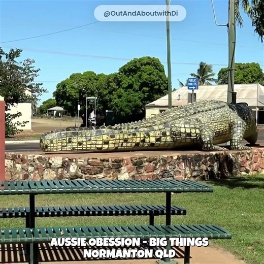 The Big Crocodile Normanton #queensland