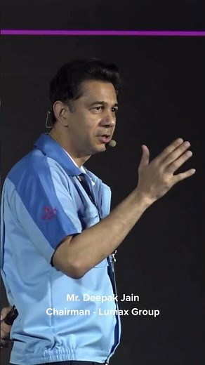 Lumax Group's Core Philosophy: Customer Centricity | Mr Deepak Jain, Chairman - Lumax Group