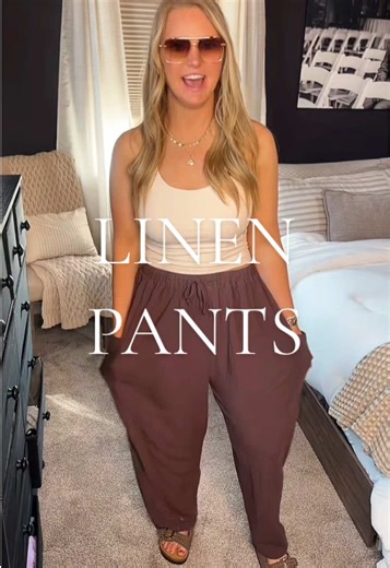 Summer Linen Pants for Beachy Vibes