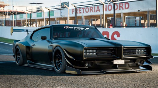 This 1969 Pontiac GTO was reimagined as a modern track beast