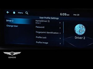 User Profiles | Genesis GV70 | How-To | Genesis USA