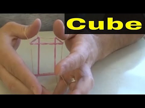 How To Make A Cube With A Rubber Band-Tutorial