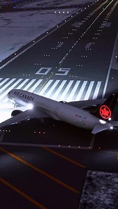 Air Canada Boeing 787 lined up for departure from Toronto. From Microsoft Flight Simulator 2020. #msfs #aviationdaily #flightsimulator #boeing787 | Flight Playground