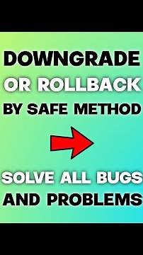 How to Rollback or downgrade realme software from realme ui 3.0 to Realme ui 2.0 or android 12 to 11