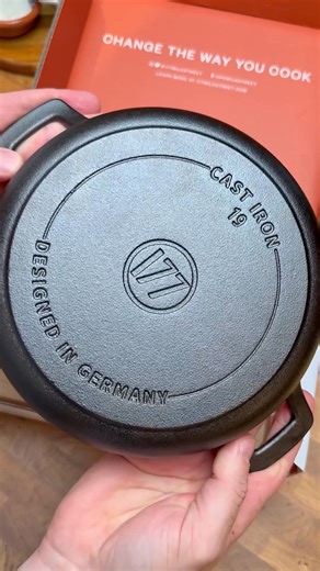 🔴 Meet the Milk Street Everyday Pan! A smaller, 7.5-inch version of our best-selling Everything Pan! With a hybrid skillet-saucier design, sloped sides, and rounded edges, it’s versatile for cooking and easy to clean. Made from cast iron with a smooth finish, it’s ideal for eggs, grilled cheese, steaks, and more. Comes with a custom-fit magnetized wood trivet for seamless stove-to-table serving. Shop Today! | Christopher Kimball’s Milk Street